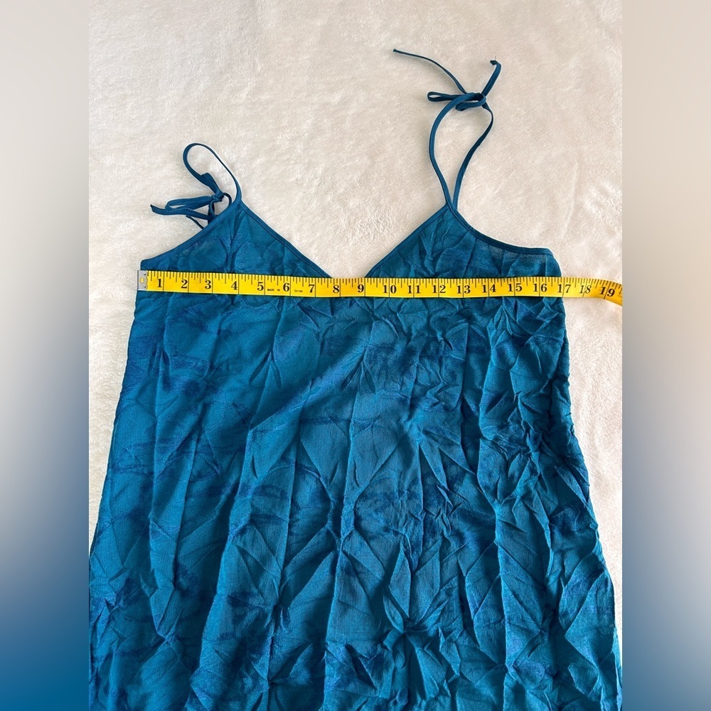 NWT Zara WRINKLED JACQUARD DRESS - Picture 11 of 12